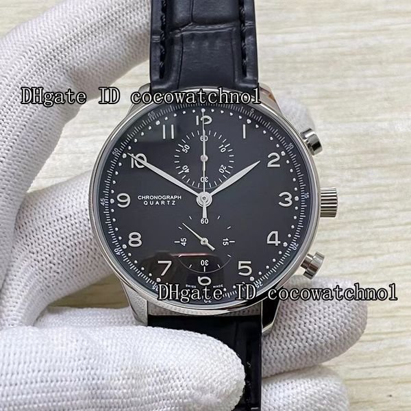 leather bracelet new portuguese chronograph quartz black dial 40.9mm watch 371447 man watch wristwatch, Slivery;brown
leather bracelet new portuguese chronograph quartz black dial 40.9mm watch 371447 man watch wristwatch, Slivery;brown