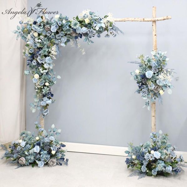 decorative flowers & wreaths retro blue wedding arch decor props artificial flower row arrangement party pography backdrop layout corner
decorative flowers & wreaths retro blue wedding arch decor props artificial flower row arrangement party pography backdrop layout corner