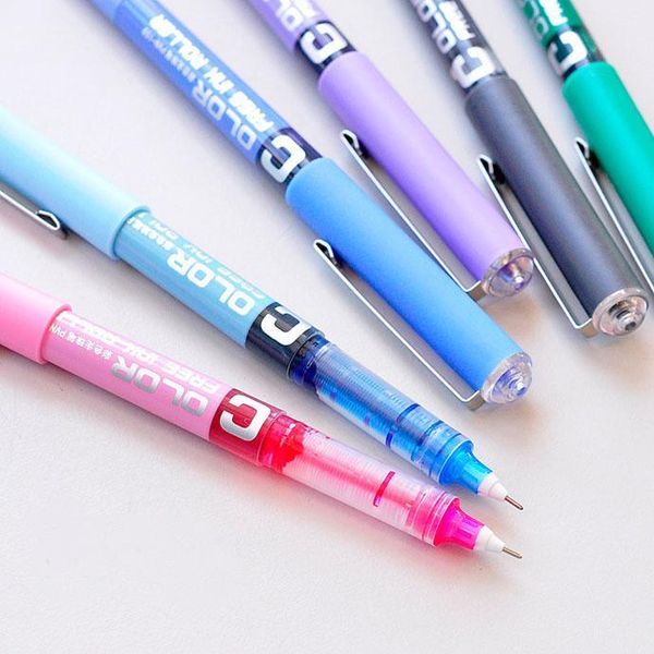 gel pens cheng pin 7pc 0.38mm needle simple style straight liquid pen fluent color writing pilot high-grade office stationery
gel pens cheng pin 7pc 0.38mm needle simple style straight liquid pen fluent color writing pilot high-grade office stationery