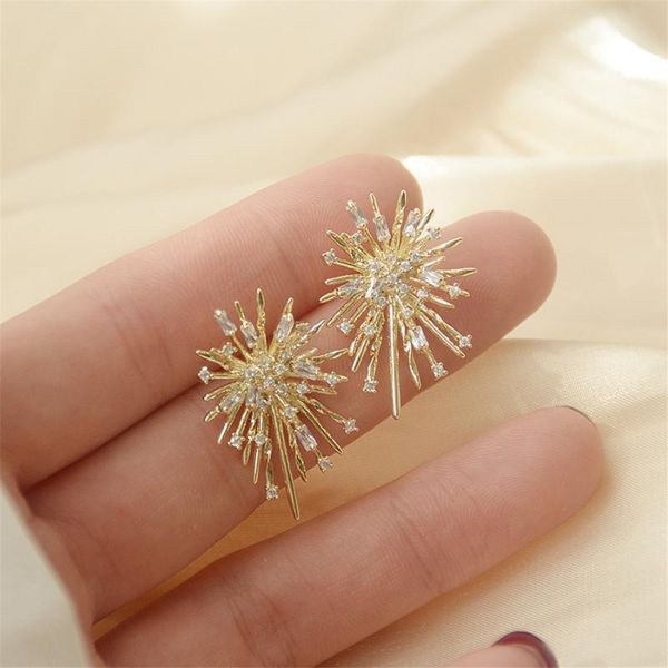 stud ins 14k real gold beautiful fireworksstud earrings for women cubic zircon zc elegant, Golden;silver
stud ins 14k real gold beautiful fireworksstud earrings for women cubic zircon zc elegant, Golden;silver