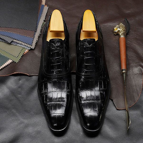 Dress Shoes Men 100% Genuine Leather Plaid Pattern Handmade Vintage Retro Office Formal Party Wedding Brand Oxford Shoe Men F64, Black
Dress Shoes Men 100% Genuine Leather Plaid Pattern Handmade Vintage Retro Office Formal Party Wedding Brand Oxford Shoe Men F64, Black