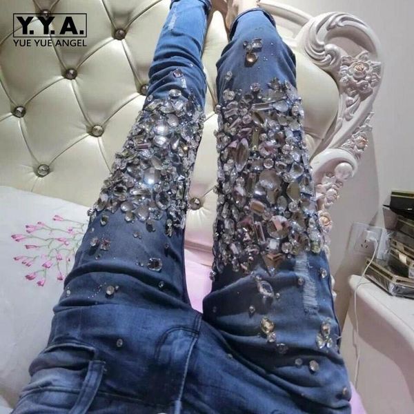 women's jeans arrival fashion womens diamond crystal beading pants female trousers vintage mid waist sweet plus size, Blue
women's jeans arrival fashion womens diamond crystal beading pants female trousers vintage mid waist sweet plus size, Blue