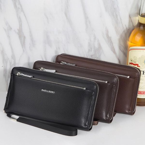 wallets mens artificial leather clutch bag business long wallet purse double zipper large capacity mobile phone holder, Red;black
wallets mens artificial leather clutch bag business long wallet purse double zipper large capacity mobile phone holder, Red;black