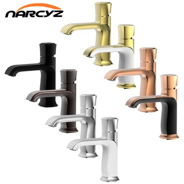 bathroom sink faucets basin faucet high-end fashion gold/black single hole mixer brass above counter rose gold and cold xt-433
bathroom sink faucets basin faucet high-end fashion gold/black single hole mixer brass above counter rose gold and cold xt-433