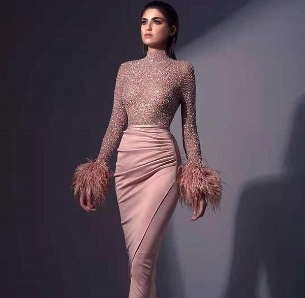 women dress yousef aljasmi evening dress high neck pink beads crystals long sleeve labourjoisie kim kardashian kylie jenner, Black;pink
women dress yousef aljasmi evening dress high neck pink beads crystals long sleeve labourjoisie kim kardashian kylie jenner, Black;pink