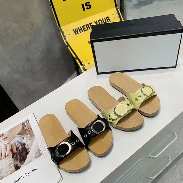 2021 sell well women summer genuine leather sandals beach slide fashion wooden bottom slippers size eu 35-41 with box shoe02 01, Black
2021 sell well women summer genuine leather sandals beach slide fashion wooden bottom slippers size eu 35-41 with box shoe02 01, Black