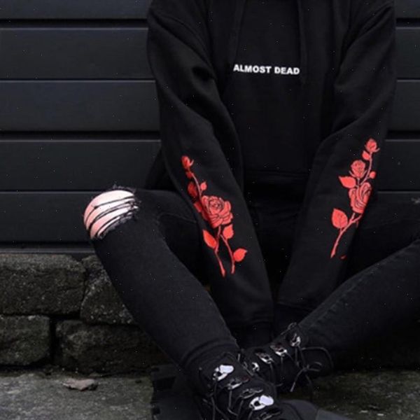 women gothic hoodies sweatshirt long sleeve pullover almost dead rose sweatshirt women black hoodie tumblr hispter b
women gothic hoodies sweatshirt long sleeve pullover almost dead rose sweatshirt women black hoodie tumblr hispter b