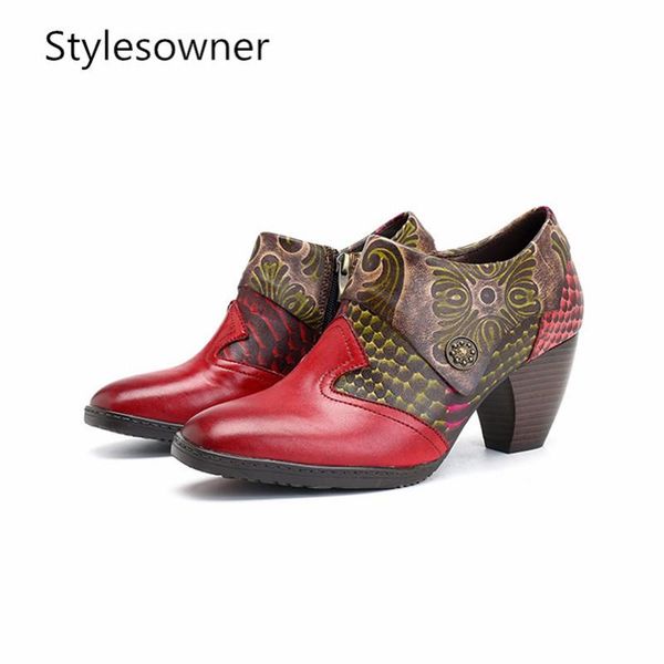 dress shoes stylesowner fashion brand ethnic style woman pumps shallow genuine leather soft all-match retro single casual, Black
dress shoes stylesowner fashion brand ethnic style woman pumps shallow genuine leather soft all-match retro single casual, Black