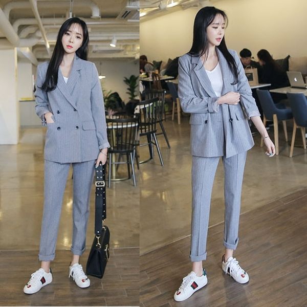 women's suits 2021 official uniform striped suit pants maximum size 3xl work o8li, White;black
women's suits 2021 official uniform striped suit pants maximum size 3xl work o8li, White;black