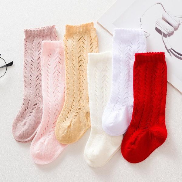 socks kids baby girls soft hollow out knee-high comfortable toddler solid mesh children spring autumn stockings, Pink;yellow
socks kids baby girls soft hollow out knee-high comfortable toddler solid mesh children spring autumn stockings, Pink;yellow