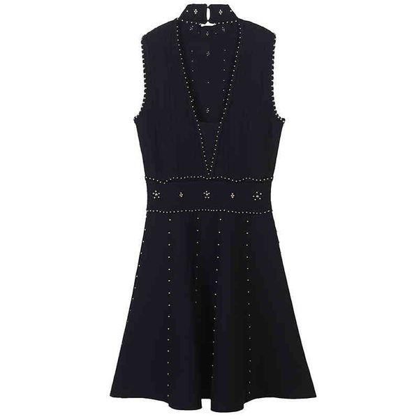summer black stand collar sleeveless a-line women dress brand same style crystals button vestidos de festa 13
summer black stand collar sleeveless a-line women dress brand same style crystals button vestidos de festa 13