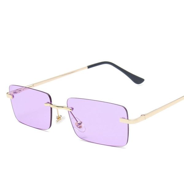 sunglasses rimless female square small frame ocean sheet spring leg glasses trend street shooting, White;black
sunglasses rimless female square small frame ocean sheet spring leg glasses trend street shooting, White;black