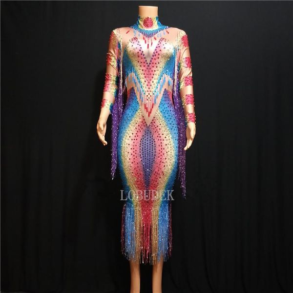 casual dresses lady colorful rhinestones tassel long dress stretch evening celebrate skinny birthday prom celebration nightclub costume, Black;gray
casual dresses lady colorful rhinestones tassel long dress stretch evening celebrate skinny birthday prom celebration nightclub costume, Black;gray