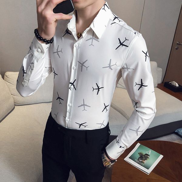 2021 new simples estilo britnico camisas casuais dos homens manga longa impresso digital negcio fino ajuste streetwear clube vestido preto/b, Black;brown
2021 new simples estilo britnico camisas casuais dos homens manga longa impresso digital negcio fino ajuste streetwear clube vestido preto/b, Black;brown