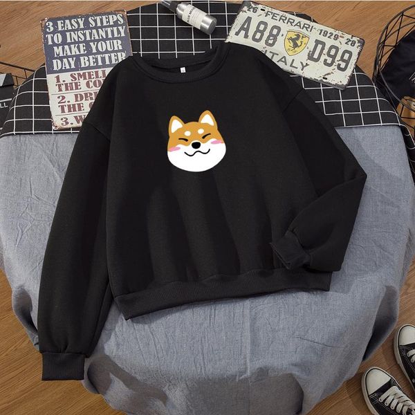 women's hoodies & sweatshirts shiba inu dog print pullover oversize harajuku kawaii hoodie women ullzang cartoon graphic crewneck sweat, Black
women's hoodies & sweatshirts shiba inu dog print pullover oversize harajuku kawaii hoodie women ullzang cartoon graphic crewneck sweat, Black
