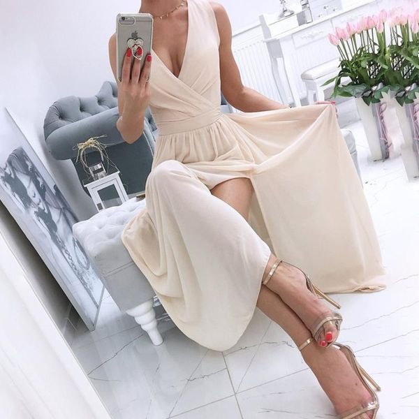 casual dresses deep v neck sleeveless maxi tank dress women summer clothes party vintage green long for woman robe femme, Black;gray
casual dresses deep v neck sleeveless maxi tank dress women summer clothes party vintage green long for woman robe femme, Black;gray
