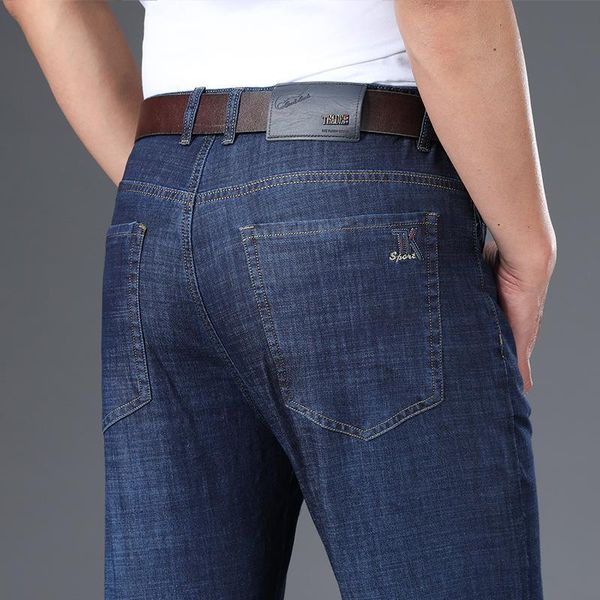 men's jeans denim men tencel fabric loose straight casual pants fashion trousers male brand clothes classical homme, Blue
men's jeans denim men tencel fabric loose straight casual pants fashion trousers male brand clothes classical homme, Blue