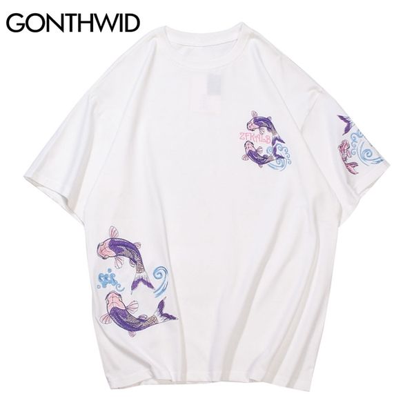 t-shirts cotton summer men hip hop casual streetwear embroidery koi fish short sleeve tshirts loose harajuku tees 210602, White;black
t-shirts cotton summer men hip hop casual streetwear embroidery koi fish short sleeve tshirts loose harajuku tees 210602, White;black