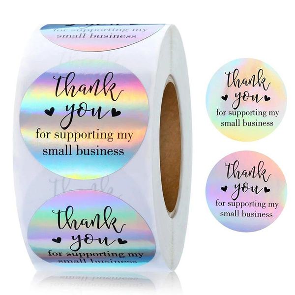 gift wrap 500pcs thanks sticker thank you for supporting my small business stickers rainbow laser shop packaging box
gift wrap 500pcs thanks sticker thank you for supporting my small business stickers rainbow laser shop packaging box