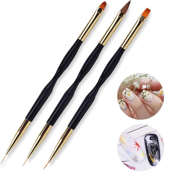 nail brushes double head brush pen art uv gel polish design dot painting detailing salon manicure tools, Yellow
nail brushes double head brush pen art uv gel polish design dot painting detailing salon manicure tools, Yellow