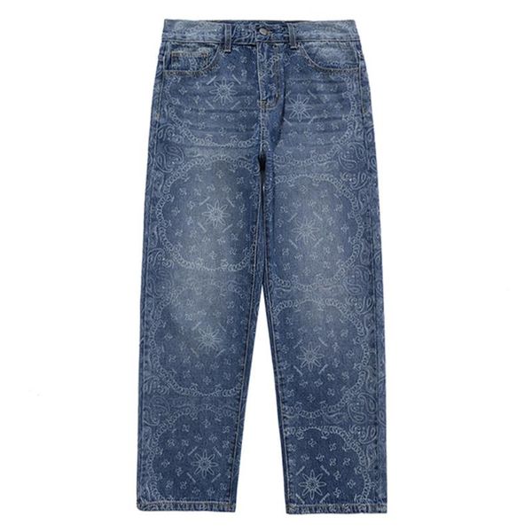 lacible streetwear retro denim pants distressed cashew flower jeans harajuku hip hop pants jogger men's, Blue
lacible streetwear retro denim pants distressed cashew flower jeans harajuku hip hop pants jogger men's, Blue