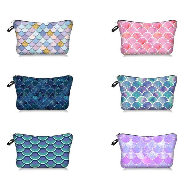 cosmetic bags & cases storage bag women make-up watercolor fish scale series fashion printing multi-function
cosmetic bags & cases storage bag women make-up watercolor fish scale series fashion printing multi-function