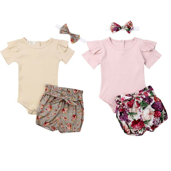 newborn infant baby girl clothes set short sleeve romper jumpsuit bodysuit pants headband clothes outfit 0-18, White
newborn infant baby girl clothes set short sleeve romper jumpsuit bodysuit pants headband clothes outfit 0-18, White