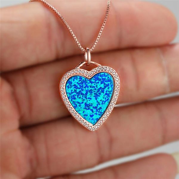 pendant necklaces vintage female crystal opal necklace rose gold silver color chain for women dainty love heart wedding
pendant necklaces vintage female crystal opal necklace rose gold silver color chain for women dainty love heart wedding