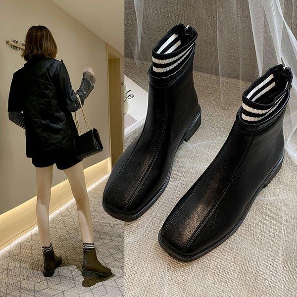 boots fashion black women 2010 comfy square high heel ankle pointed toe zipper autumn winter ladies shoes
boots fashion black women 2010 comfy square high heel ankle pointed toe zipper autumn winter ladies shoes