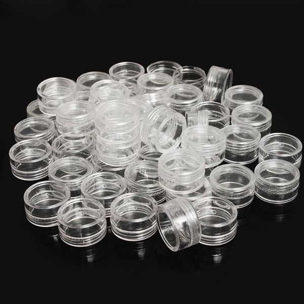 50pcs 2.5ml clear plastic jewelry bead storage box small round container jars make up organizer boxes cosmetic portable box hot
50pcs 2.5ml clear plastic jewelry bead storage box small round container jars make up organizer boxes cosmetic portable box hot