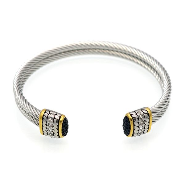 2021 men bracelet double stainless steel wire bracelet men jewelry bracelets fashion diamond bracelets fashion womens opening bracelet, Black
2021 men bracelet double stainless steel wire bracelet men jewelry bracelets fashion diamond bracelets fashion womens opening bracelet, Black