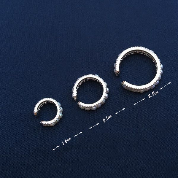 special offer ts.apm21 new french mini pearl clip rings without holes, Golden;silver
special offer ts.apm21 new french mini pearl clip rings without holes, Golden;silver