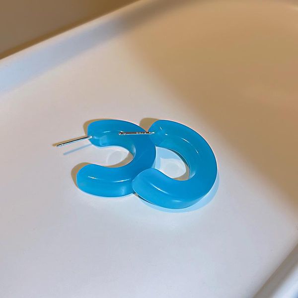 hoop & huggie lovoacc simple blue color resin c shape earrings for women 2021 design arcylic minimalist holiday jewellery, Golden;silver
hoop & huggie lovoacc simple blue color resin c shape earrings for women 2021 design arcylic minimalist holiday jewellery, Golden;silver