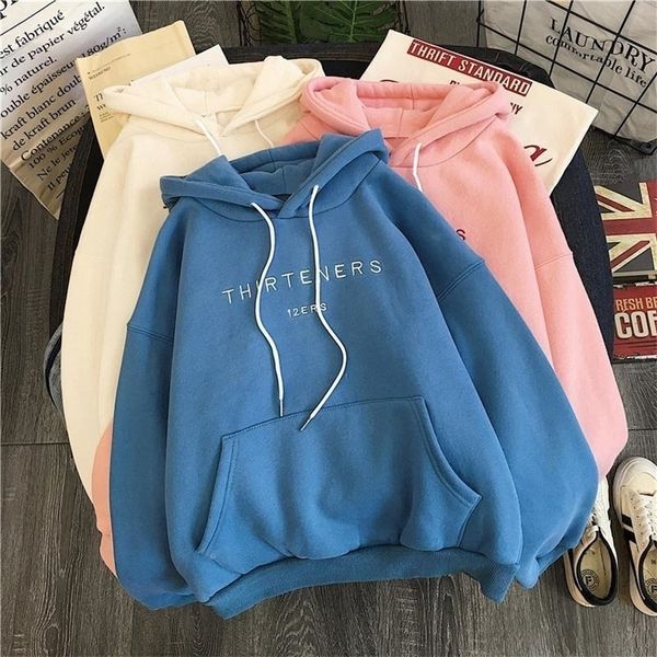 oversized women hoodie clothing long-sleeved printed letters sweatshirt fashion pocket ladies casual pullover women korean style 201127, Black
oversized women hoodie clothing long-sleeved printed letters sweatshirt fashion pocket ladies casual pullover women korean style 201127, Black