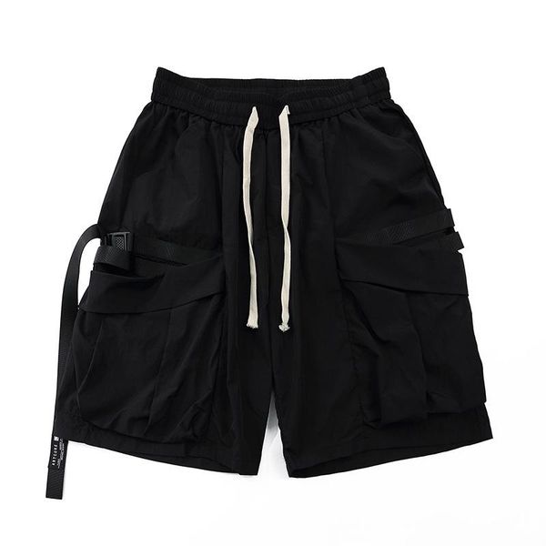 men's shorts summer high street sports striped men cargo hip hop pants tide brand casual trousers, White;black
men's shorts summer high street sports striped men cargo hip hop pants tide brand casual trousers, White;black