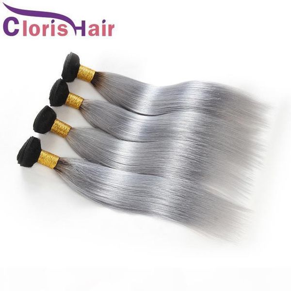 1b grey dark roots ombre human hair 3 bundles peruvian virgin silk straight hair weaves colored two tone gray straight ombre hair extensions, Black
1b grey dark roots ombre human hair 3 bundles peruvian virgin silk straight hair weaves colored two tone gray straight ombre hair extensions, Black