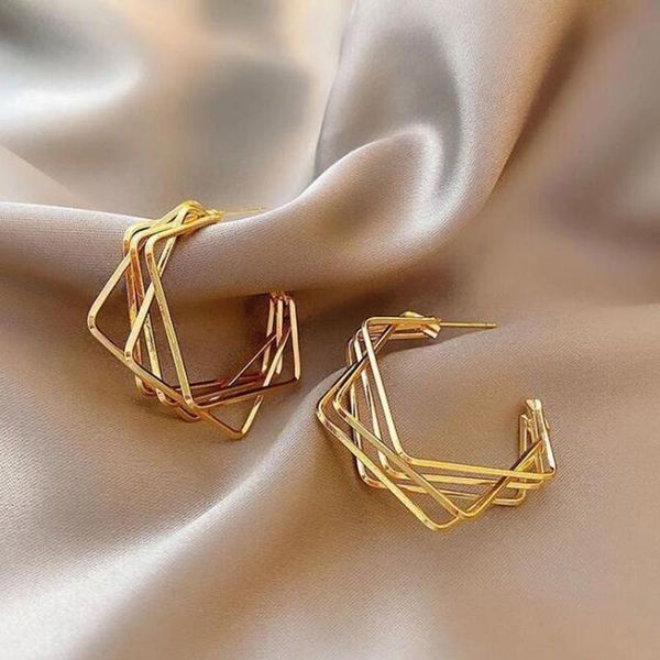 dangle & chandelier lats fresh fashion irregular square combination earrings for women korean hoop 2021 trend jewelry gifts, Silver
dangle & chandelier lats fresh fashion irregular square combination earrings for women korean hoop 2021 trend jewelry gifts, Silver