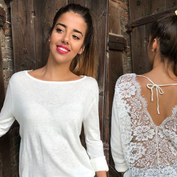 blouse women white lace blouses women backless o neck lace long sleeve sweatshirt pullover blouse shirt blusas femininas 7
blouse women white lace blouses women backless o neck lace long sleeve sweatshirt pullover blouse shirt blusas femininas 7