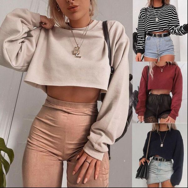 fashion t shirt women crop 2021 autumn stripe loose tee shirt ladies casual sleeve pullover jumper clothing, White
fashion t shirt women crop 2021 autumn stripe loose tee shirt ladies casual sleeve pullover jumper clothing, White