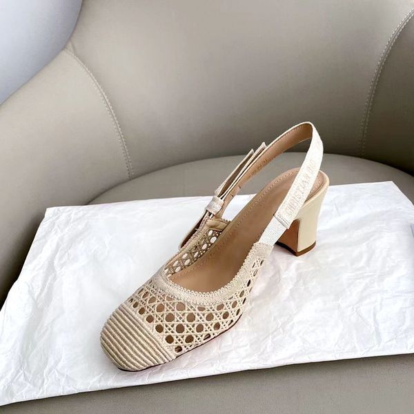 d spring mesh hollow high heels thick heel shoes women's banquet sandals, Black
d spring mesh hollow high heels thick heel shoes women's banquet sandals, Black