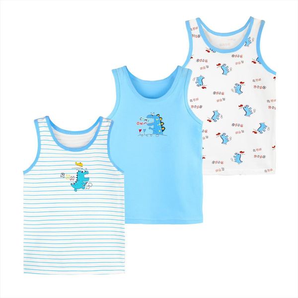 3pcs lot summer children t shirts for boys baby vest tanks kids cotton sleeveless clothing tees cartoon car beach, Blue
3pcs lot summer children t shirts for boys baby vest tanks kids cotton sleeveless clothing tees cartoon car beach, Blue