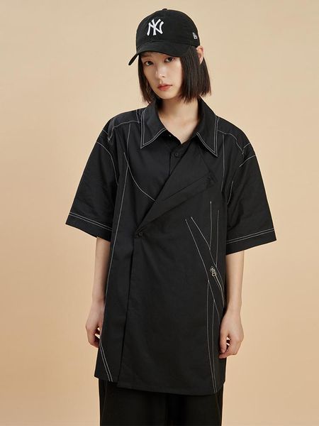 men's casual shirts s-6xl 2021 men women's clothing show original design open line double layer loose lovers shirt plus size costu, White;black
men's casual shirts s-6xl 2021 men women's clothing show original design open line double layer loose lovers shirt plus size costu, White;black