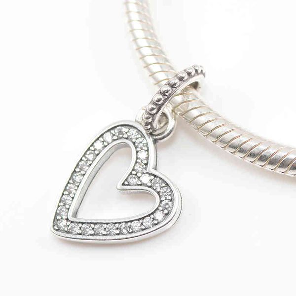 925 sterling silver sparkling and heart pendant ornaments suitable for div bracelet necklace pandora charm
925 sterling silver sparkling and heart pendant ornaments suitable for div bracelet necklace pandora charm