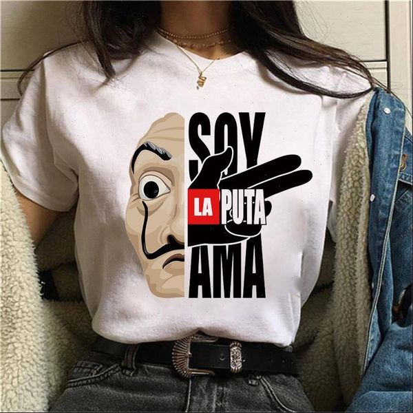 bella ciao t shirt la casa de papel t shirt new money heist women la casa de papel funny tee fashion, White
bella ciao t shirt la casa de papel t shirt new money heist women la casa de papel funny tee fashion, White
