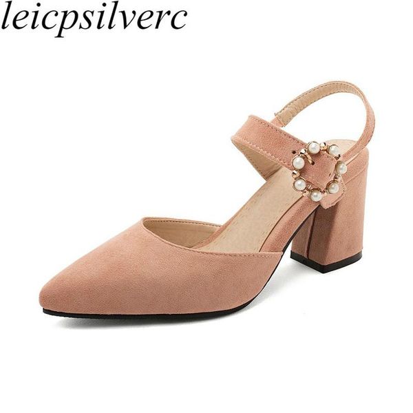 sandals women shoes summer high heel flock pointed toe pearl buckle 2021 fashion casual office dress black pink beige
sandals women shoes summer high heel flock pointed toe pearl buckle 2021 fashion casual office dress black pink beige