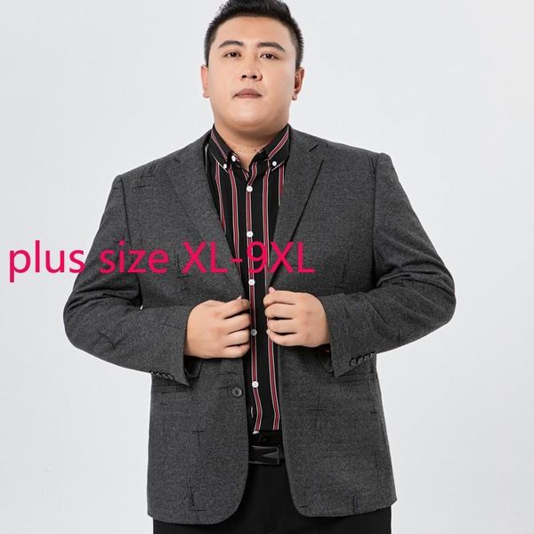 men's suits & blazers arrival autumn and winter suepr large men single breasted casual elastic loose coat plus size xl-6xl 7xl8xl9xl, White;black
men's suits & blazers arrival autumn and winter suepr large men single breasted casual elastic loose coat plus size xl-6xl 7xl8xl9xl, White;black