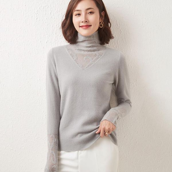 women's sweaters sparsil 100% wool winter sweater hollow out collar women pullovers lace sleeve woolen jumpers slim female knitwear, White;black
women's sweaters sparsil 100% wool winter sweater hollow out collar women pullovers lace sleeve woolen jumpers slim female knitwear, White;black