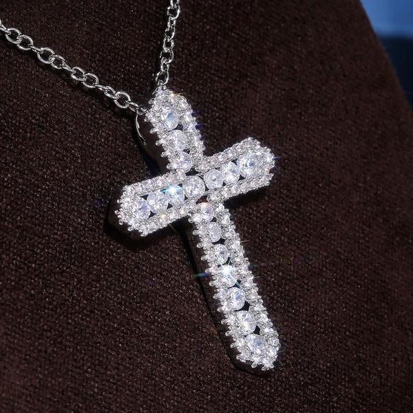 pendant necklaces caoshi exquisite cross for women/men brilliant crystal neck jewelry hip hop party chic accessories, Silver
pendant necklaces caoshi exquisite cross for women/men brilliant crystal neck jewelry hip hop party chic accessories, Silver