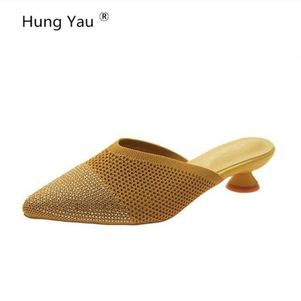 sandals women summer platform comfortable net mesh high heel hollow yellow black pointed toe muller shoes size 35-39
sandals women summer platform comfortable net mesh high heel hollow yellow black pointed toe muller shoes size 35-39