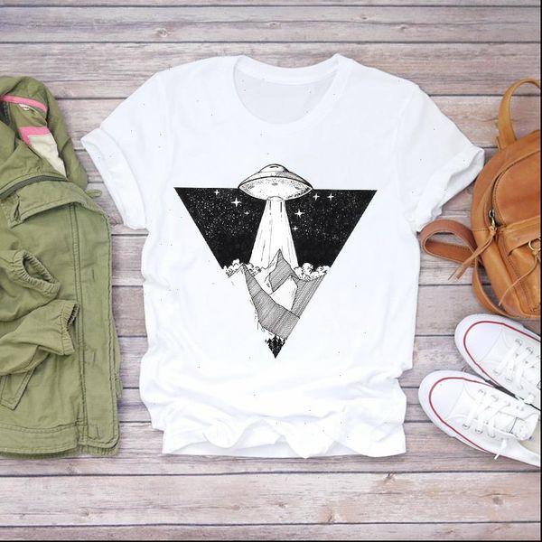 women cartoon ufo mountain style fashion clothing summer shirt t shirts t graphic female ladies womens tee t shirt, White
women cartoon ufo mountain style fashion clothing summer shirt t shirts t graphic female ladies womens tee t shirt, White